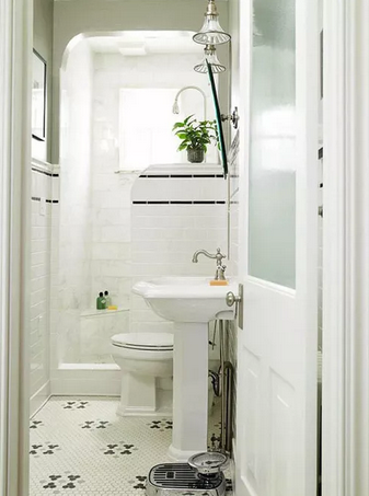 Small Functional Bathroom Image